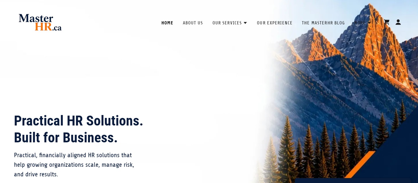 Master HR website